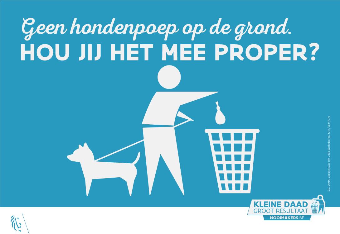 Affiche hondenpoep
