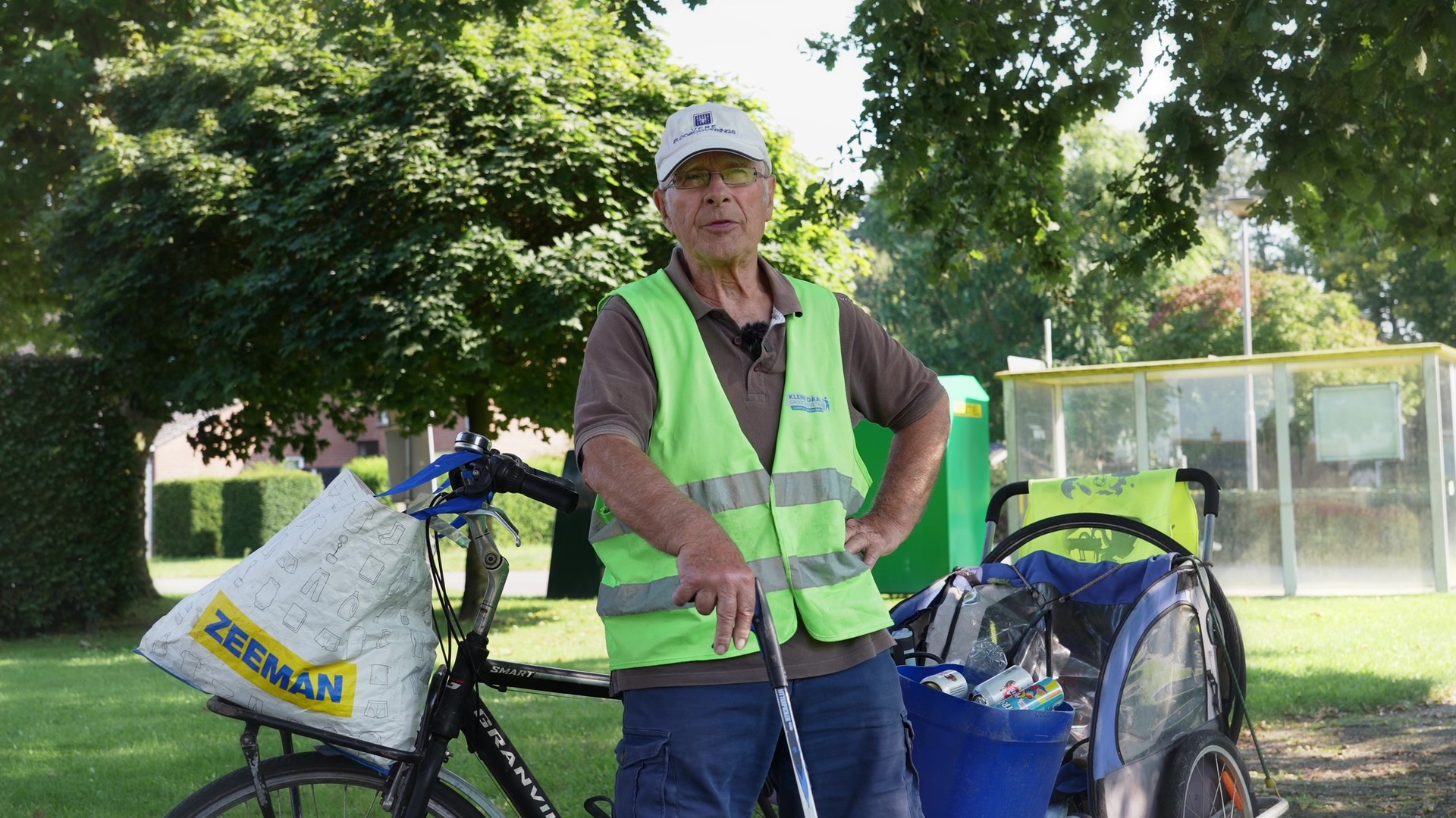 Zwerfvuilvrijwilliger Roger