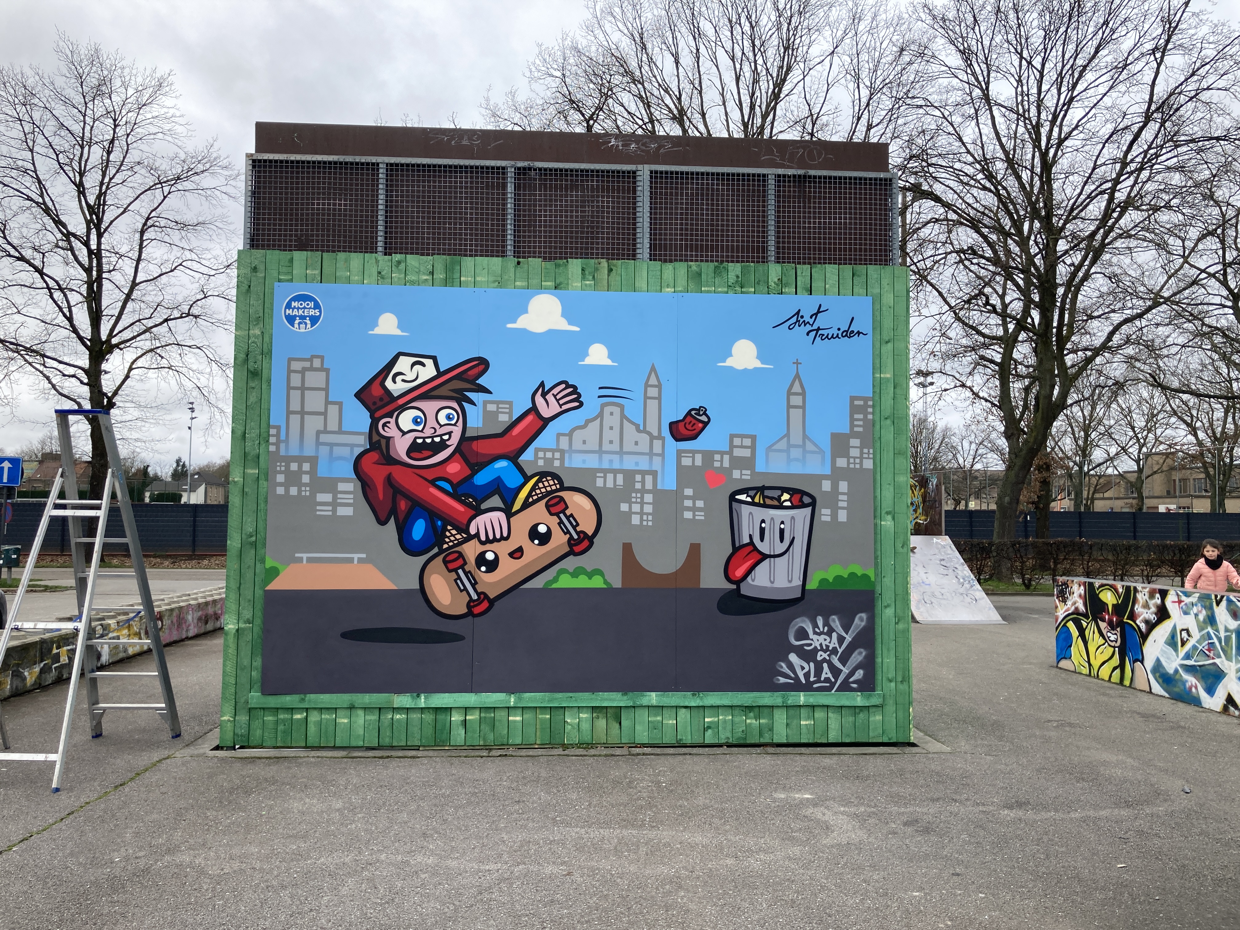Street-art Skateramp Sint-Truiden
