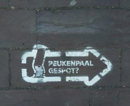 peukenpaal gespot