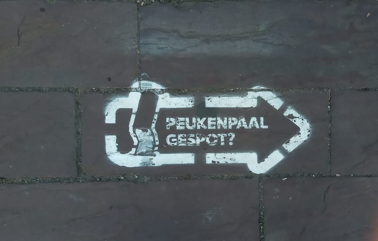 peukenpaal gespot