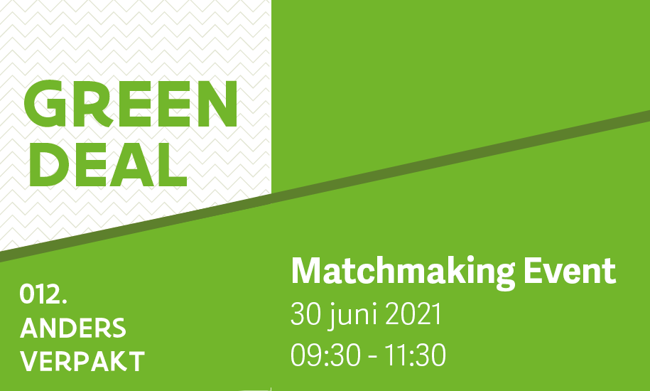 Matchmaking event Green Deal