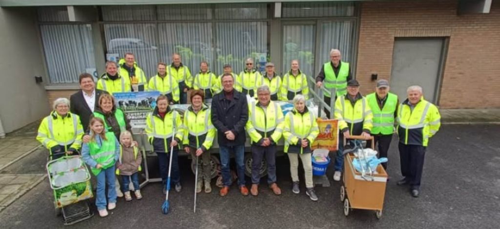 zwerfvuilvrijwilligers uit Roeselare