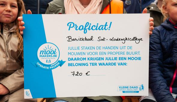 Beloningscheque