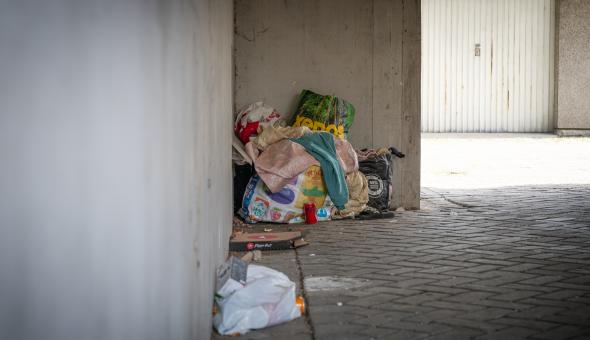 sluikstort in woonzone