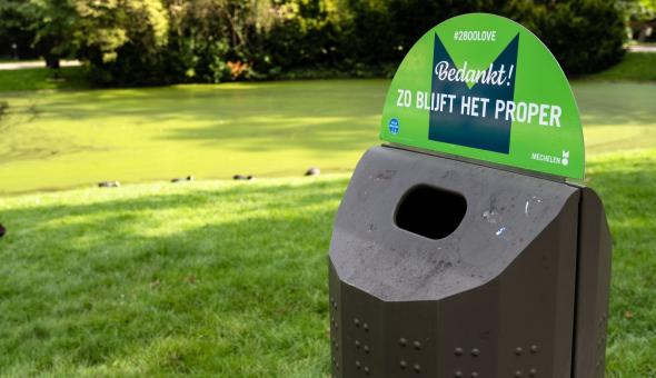 vuilnisbak Mechelen