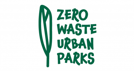 logo zero waste urban parks