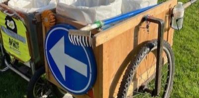 Deze kar werd gemaakt om zwerfvuil op te halen