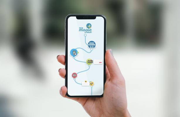 smartphone-app mijn mooie straat